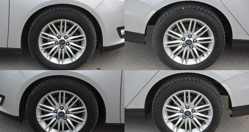 Ford Focus cena 44403 przebieg: 105617, rok produkcji 2018 z Zawiercie małe 497